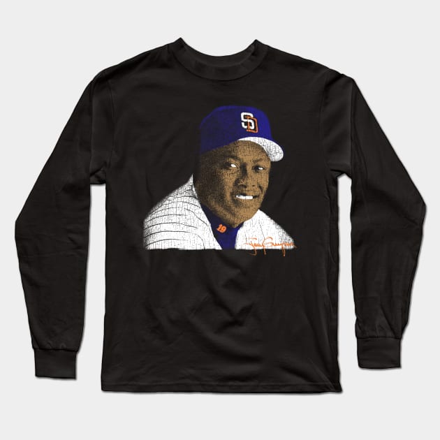 Tony Gwynn - San Diego Padres, 1991 Long Sleeve T-Shirt by kennethketch